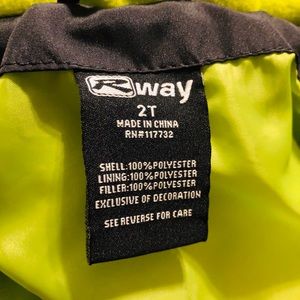 rway Jackets & Coats - R WAY 2T Snowsuit New rway Jackets & Coats - R WAY 2T Snowsuit New
